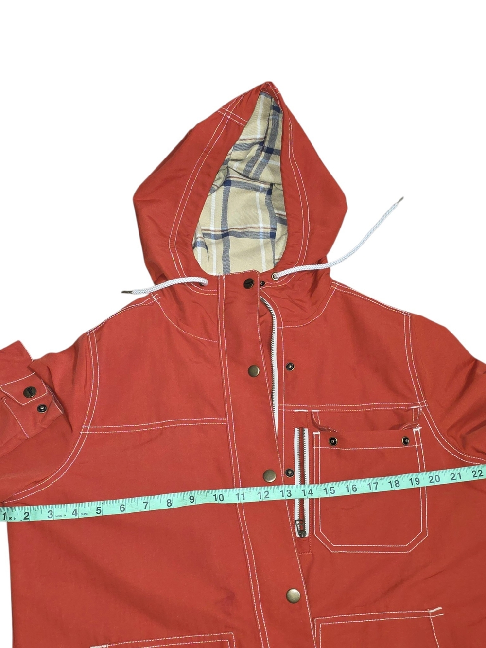 TOAD&CO  Forester Parka Utility Jacket Small Canvas Outdoor Hiking Workwear Coat - Picture 10 of 13